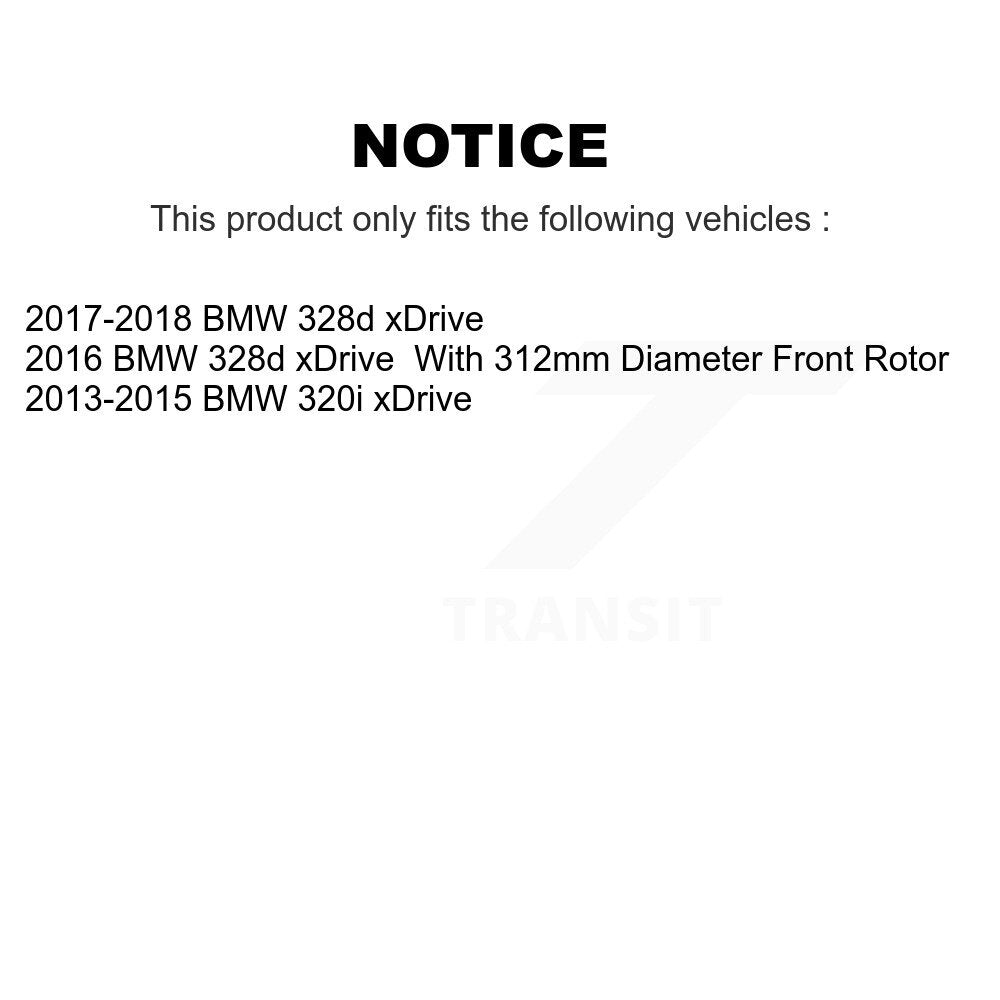 Disc Brake Rotor Kit-K8-101538 - Kit.bestparts.ca