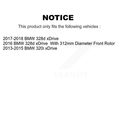 Disc Brake Rotor Kit-K8-101538 - Kit.bestparts.ca