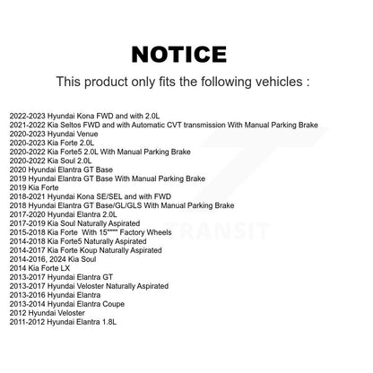 Disc Brake Rotor Kit-K8-101584 - Kit.bestparts.ca