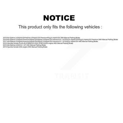 Disc Brake Rotor Kit-K8-101639 - Kit.bestparts.ca