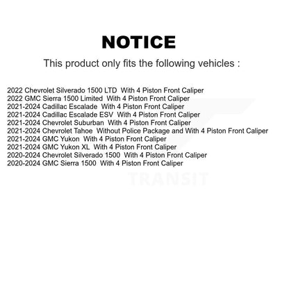 Disc Brake Rotor Kit-K8-101675 - Kit.bestparts.ca