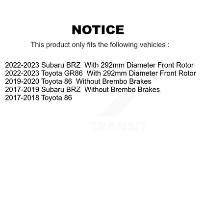Disc Brake Rotor Kit-K8-101690 - Kit.bestparts.ca