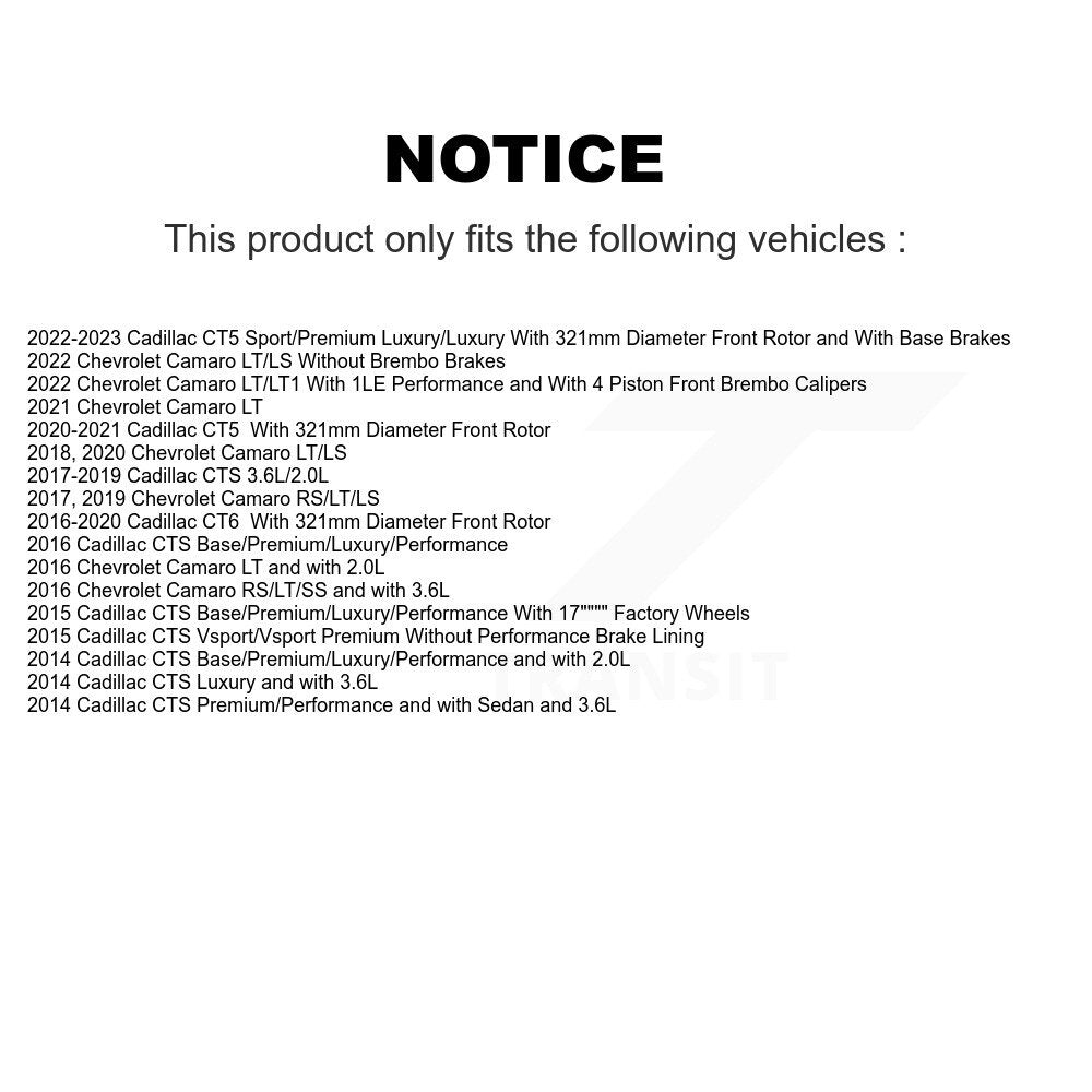Disc Brake Rotor Kit-K8-101743 - Kit.bestparts.ca