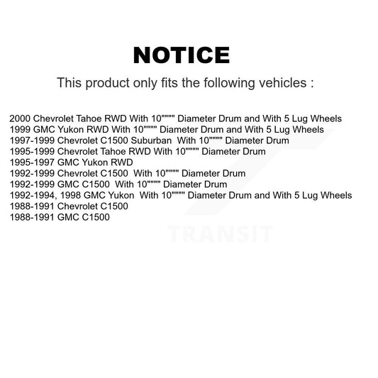 Brake Drum Kit-K8-101848 - Kit.bestparts.ca