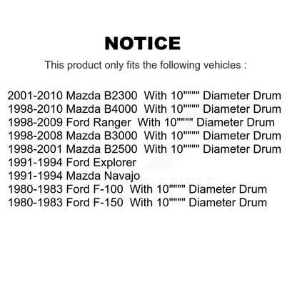 Brake Drum Kit-K8-101854 - Kit.bestparts.ca
