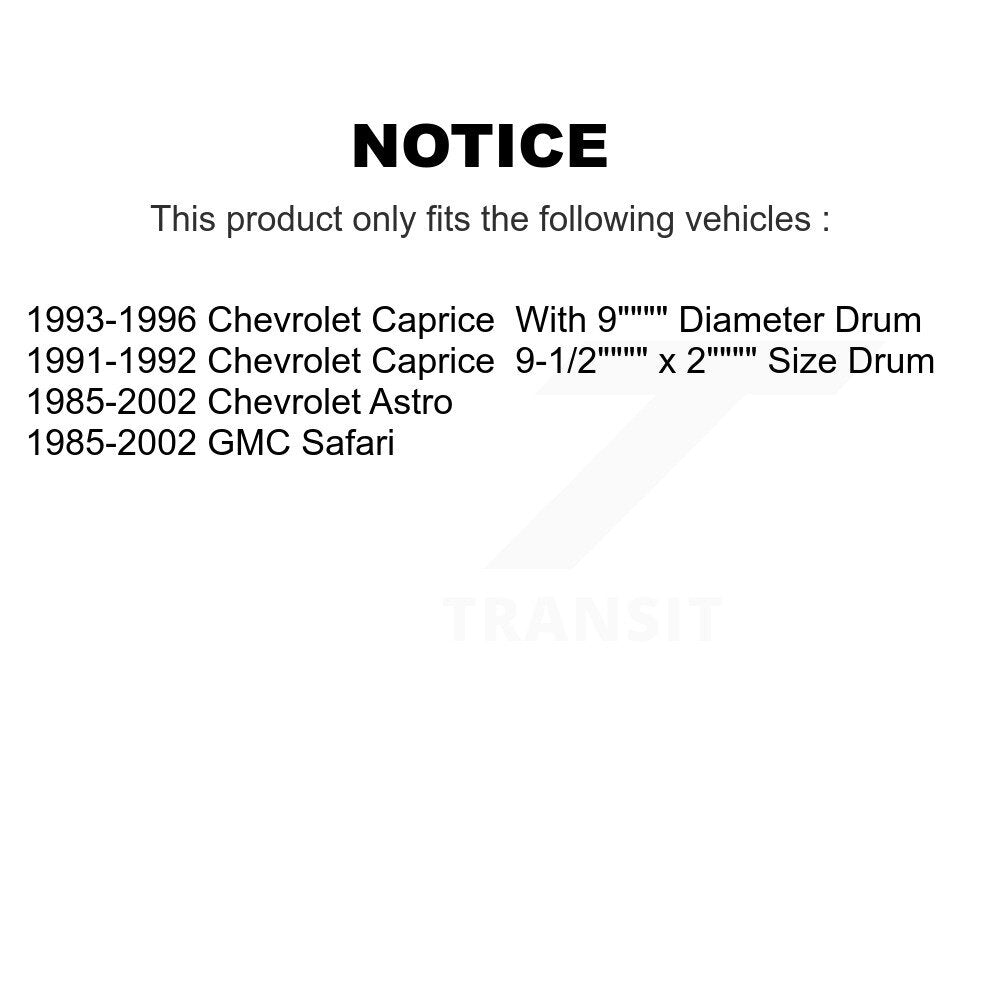Brake Drum Kit-K8-101877 - Kit.bestparts.ca