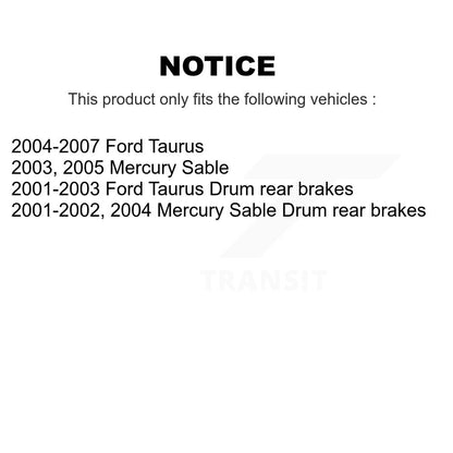 Brake Drum Kit-K8-101901 - Kit.bestparts.ca