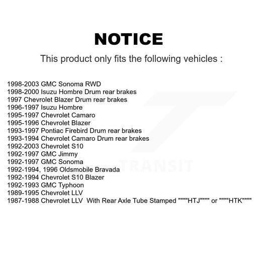 Brake Drum Kit-K8-101918 - Kit.bestparts.ca