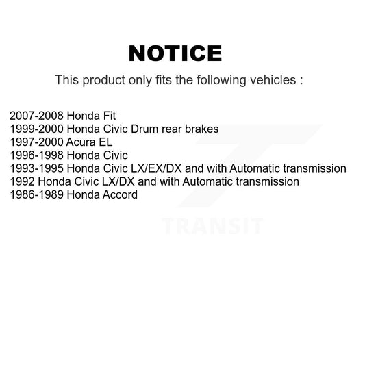 Brake Drum Kit-K8-101933 - Kit.bestparts.ca