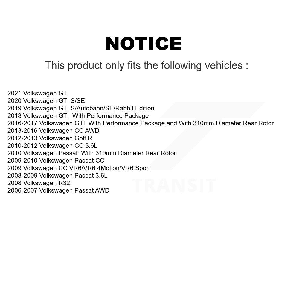 Disc Rotors and Ceramic Brake Pads Kit-K8A-100422 - Kit.bestparts.ca