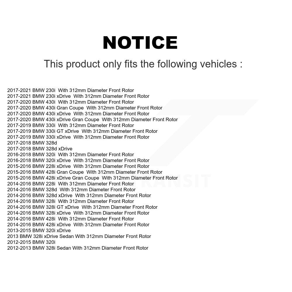 Disc Rotors and Semi-Metallic Brake Pads Kit-K8A-104245 - Kit.bestparts.ca