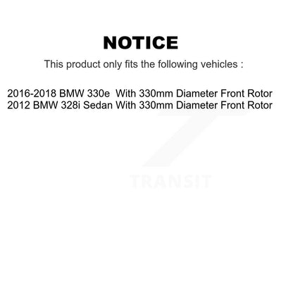 Disc Rotors and Semi-Metallic Brake Pads Kit-K8A-104247 - Kit.bestparts.ca