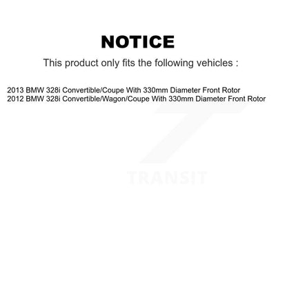 disc rotors and semi metallic brake pads-k8a-104250 - Kit.bestparts.ca