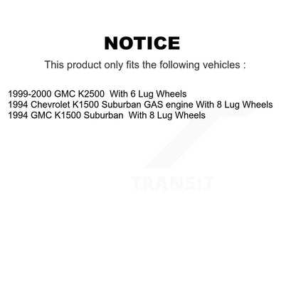 disc rotors and semi metallic brake pads-k8a-104360 - Kit.bestparts.ca