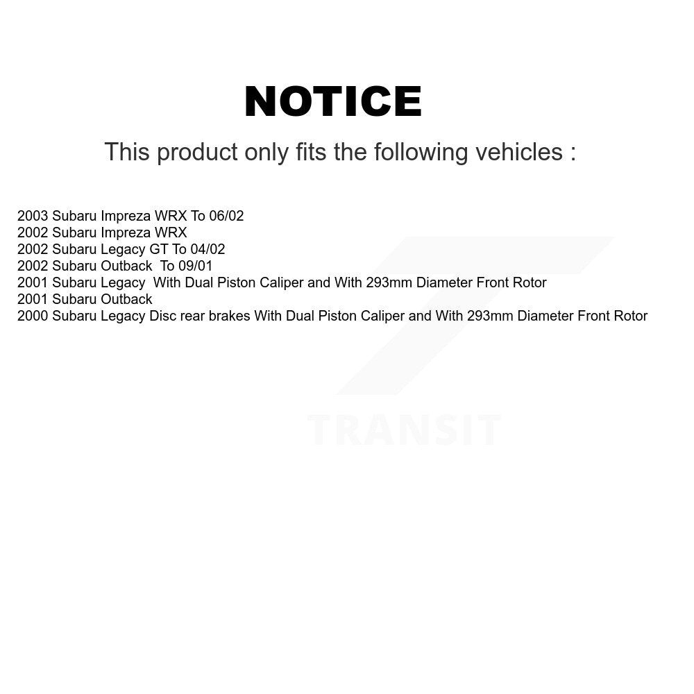 Disc Rotors and Ceramic Brake Pads Kit-K8A-104671 - Kit.bestparts.ca