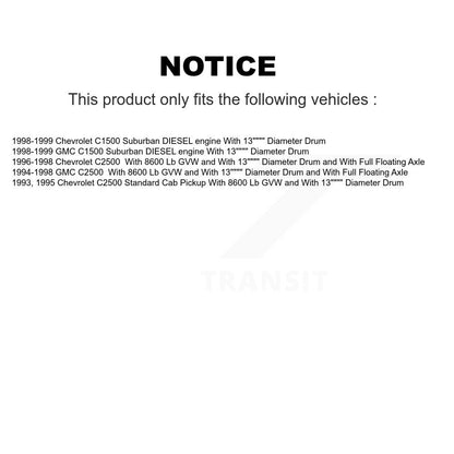 Disc Rotors and Semi-Metallic Brake Pads Kit-K8A-105740 - Kit.bestparts.ca