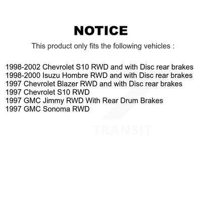 Disc Rotors and Semi-Metallic (Front) & Ceramic (Rear) Brake Pads Kit-K8A-105922 - Kit.bestparts.ca