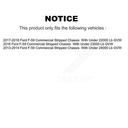 Disc Rotors and Semi-Metallic Brake Pads Kit-K8A-107585 - Kit.bestparts.ca