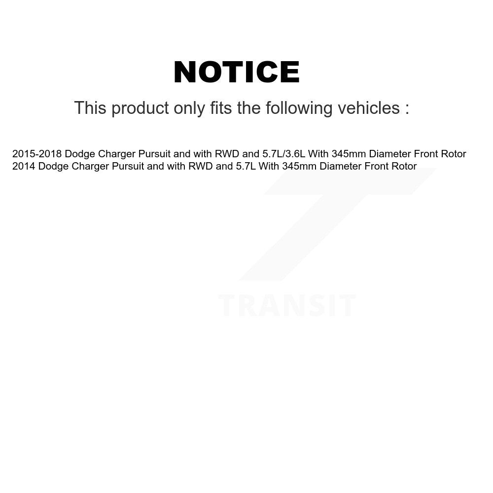 Disc Rotors and Ceramic Brake Pads Kit-K8A-107638 - Kit.bestparts.ca