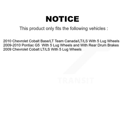 Disc Rotors and Ceramic Brake Pads Kit-K8A-107996 - Kit.bestparts.ca