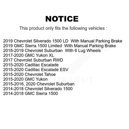 Disc Rotors and Ceramic Brake Pads Kit-K8A-108236 - Kit.bestparts.ca