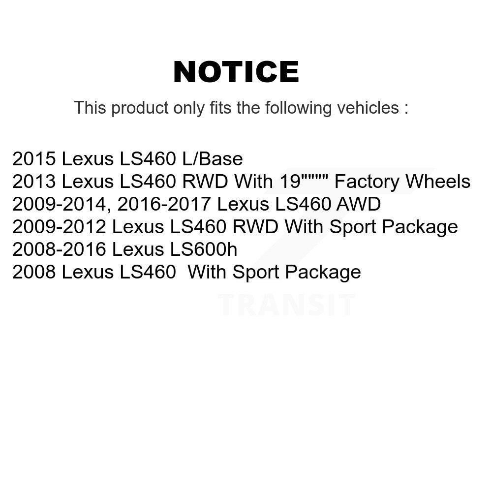 Disc Rotors and Ceramic Brake Pads Kit-K8A-109315