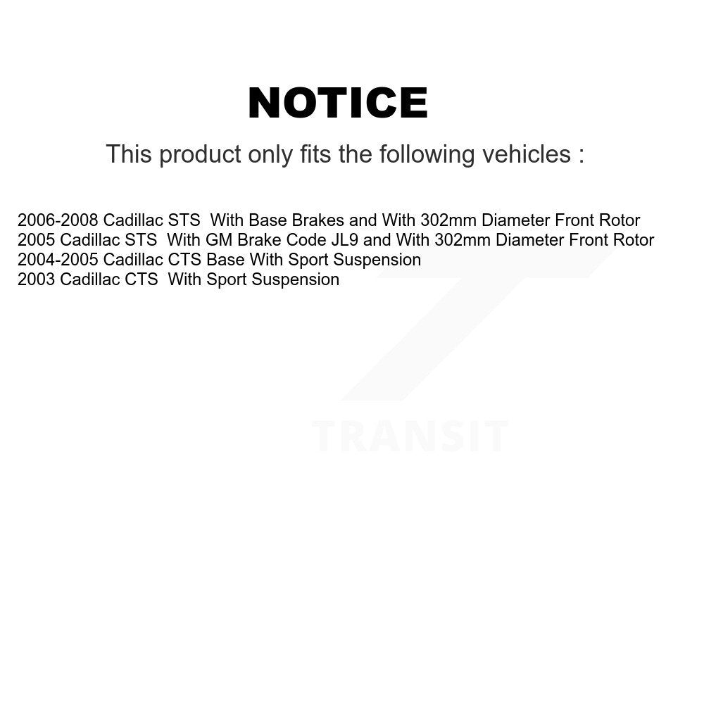 Disc Rotors and Ceramic Brake Pads Kit-K8C-100652 - Kit.bestparts.ca Kit.bestparts.ca