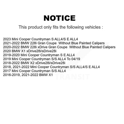 Disc Rotors and Ceramic Brake Pads Kit-K8C-100665 - Kit.bestparts.ca