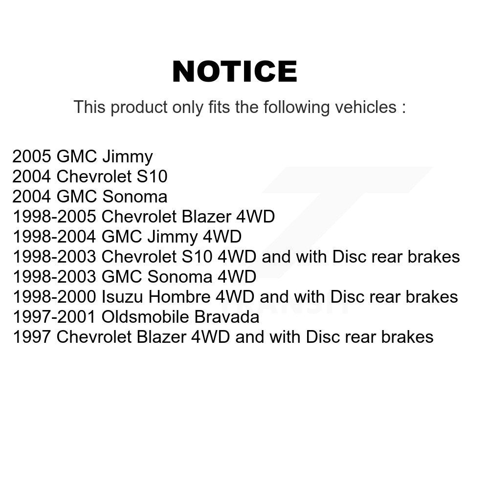 Disc Rotors and Ceramic Brake Pads Kit-K8C-100728 - Kit.bestparts.ca Kit.bestparts.ca
