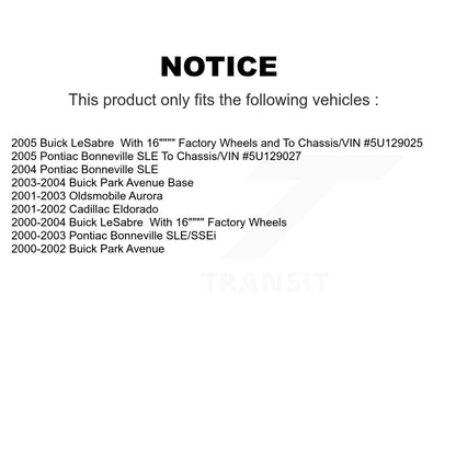 Disc Rotors and Ceramic Brake Pads Kit-K8C-100853 - Kit.bestparts.ca