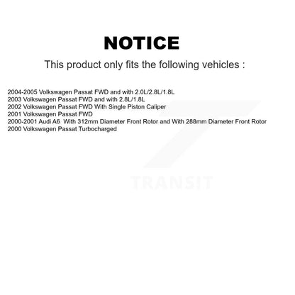 Disc Rotors and Ceramic Brake Pads Kit-K8C-100959 - Kit.bestparts.ca