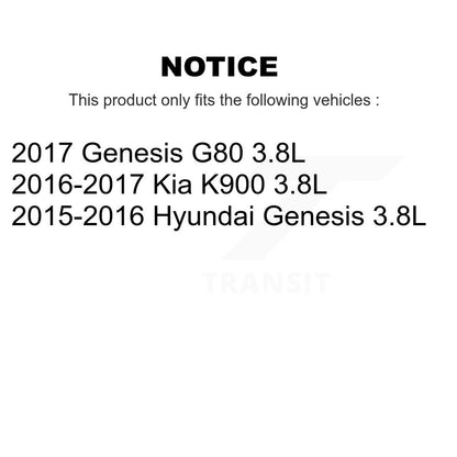 Disc Rotors and Ceramic Brake Pads Kit-K8C-101391 - Kit.bestparts.ca