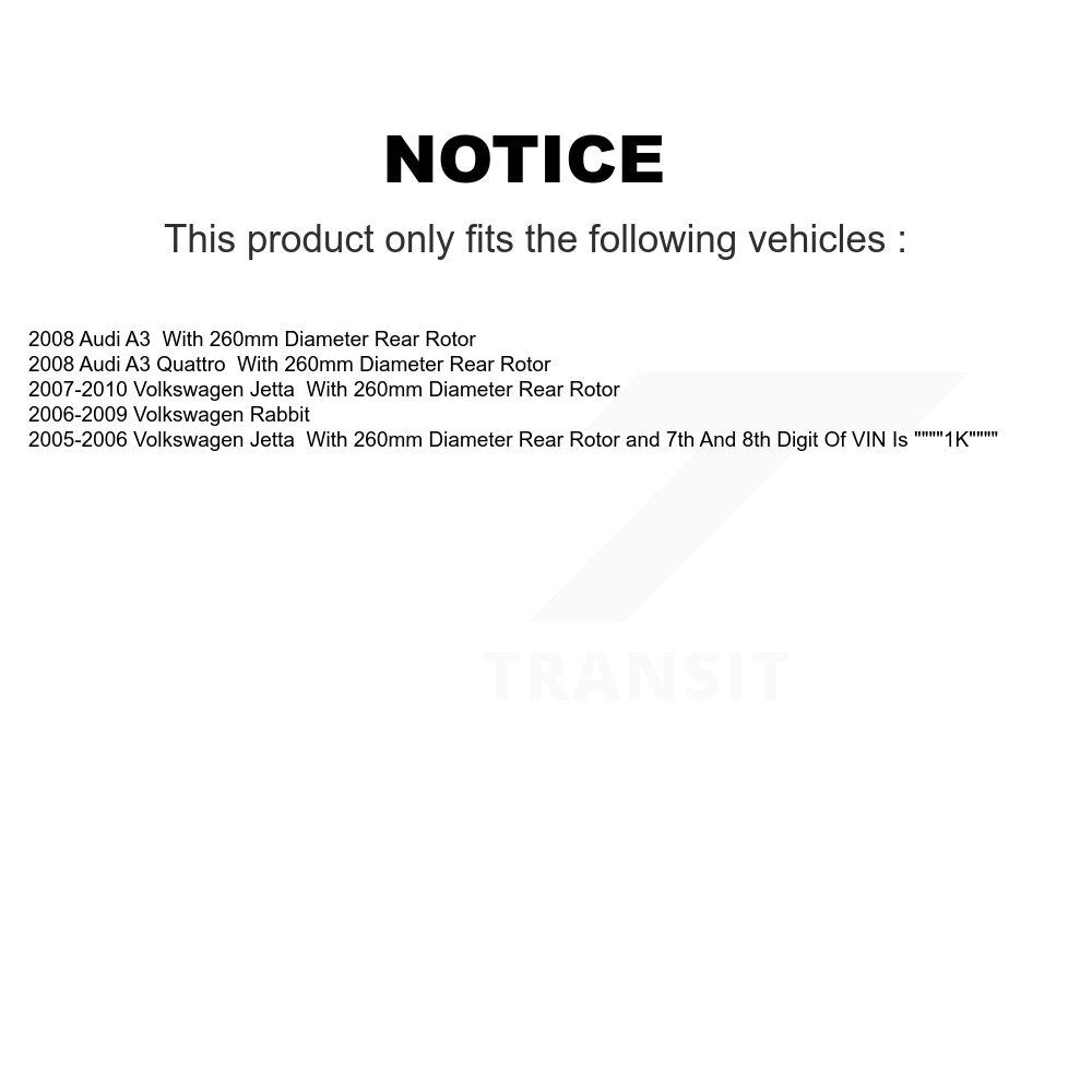 Disc Rotors and Ceramic Brake Pads Kit-K8C-101676 - Kit.bestparts.ca