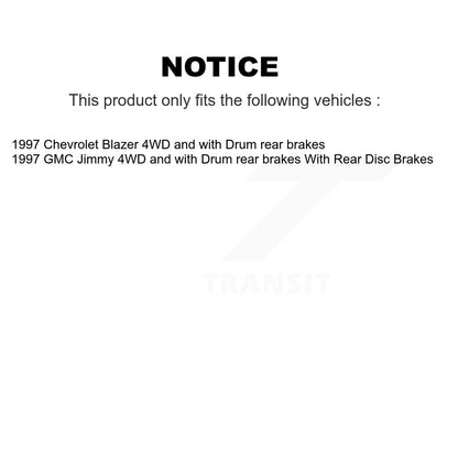 Disc Rotors and Ceramic Brake Pads Kit-K8C-102343 - Kit.bestparts.ca