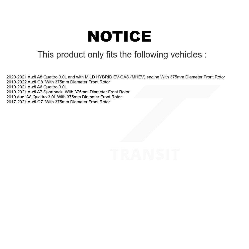 Disc Rotors and Ceramic Brake Pads Kit-K8C-103500 - Kit.bestparts.ca