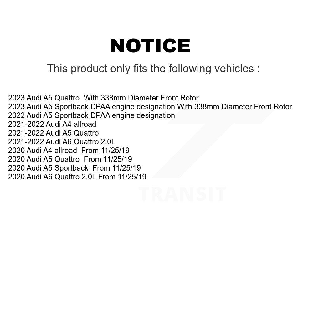 disc rotors and ceramic brake pads-k8c-103583 - Kit.bestparts.ca