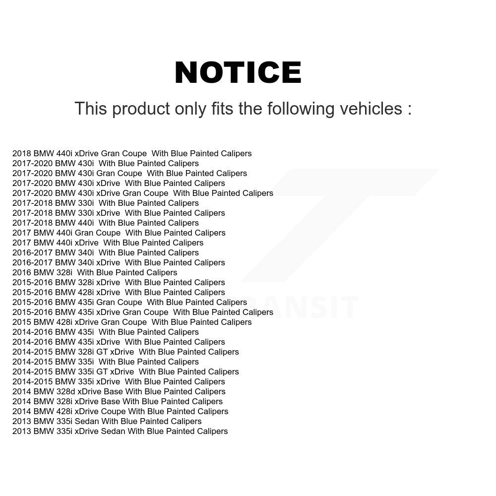 Disc Rotors and Ceramic Brake Pads Kit-K8C-103869 - Kit.bestparts.ca Kit.bestparts.ca