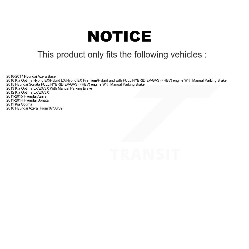 Disc Rotors and Ceramic Brake Pads Kit-K8C-103926 - Kit.bestparts.ca