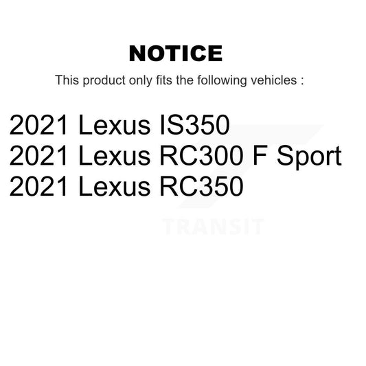 Disc Rotors and Ceramic Brake Pads Kit-K8C-104663