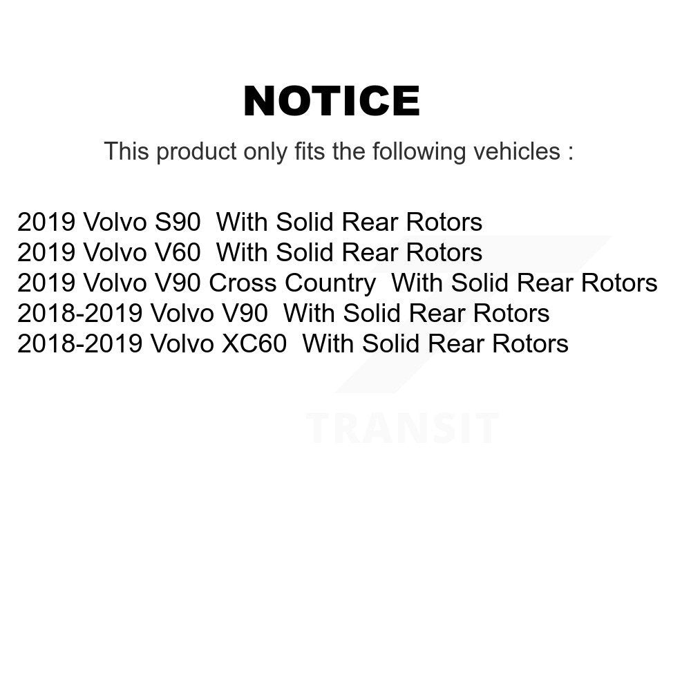 Disc Rotors and Ceramic Brake Pads Kit-K8C-104671
