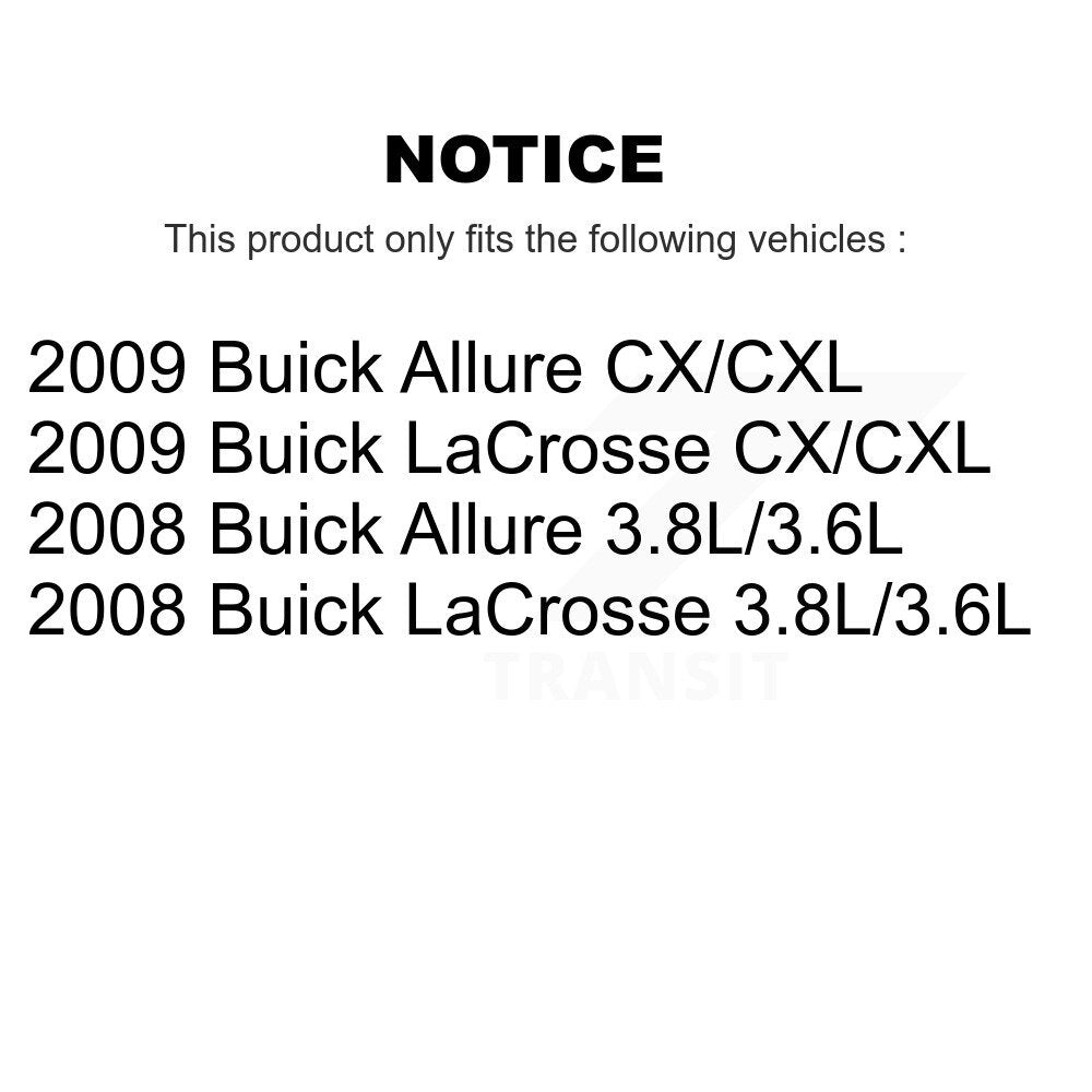 Disc Rotors and Ceramic Brake Pads Kit-K8C-104806 Kit.bestparts.ca