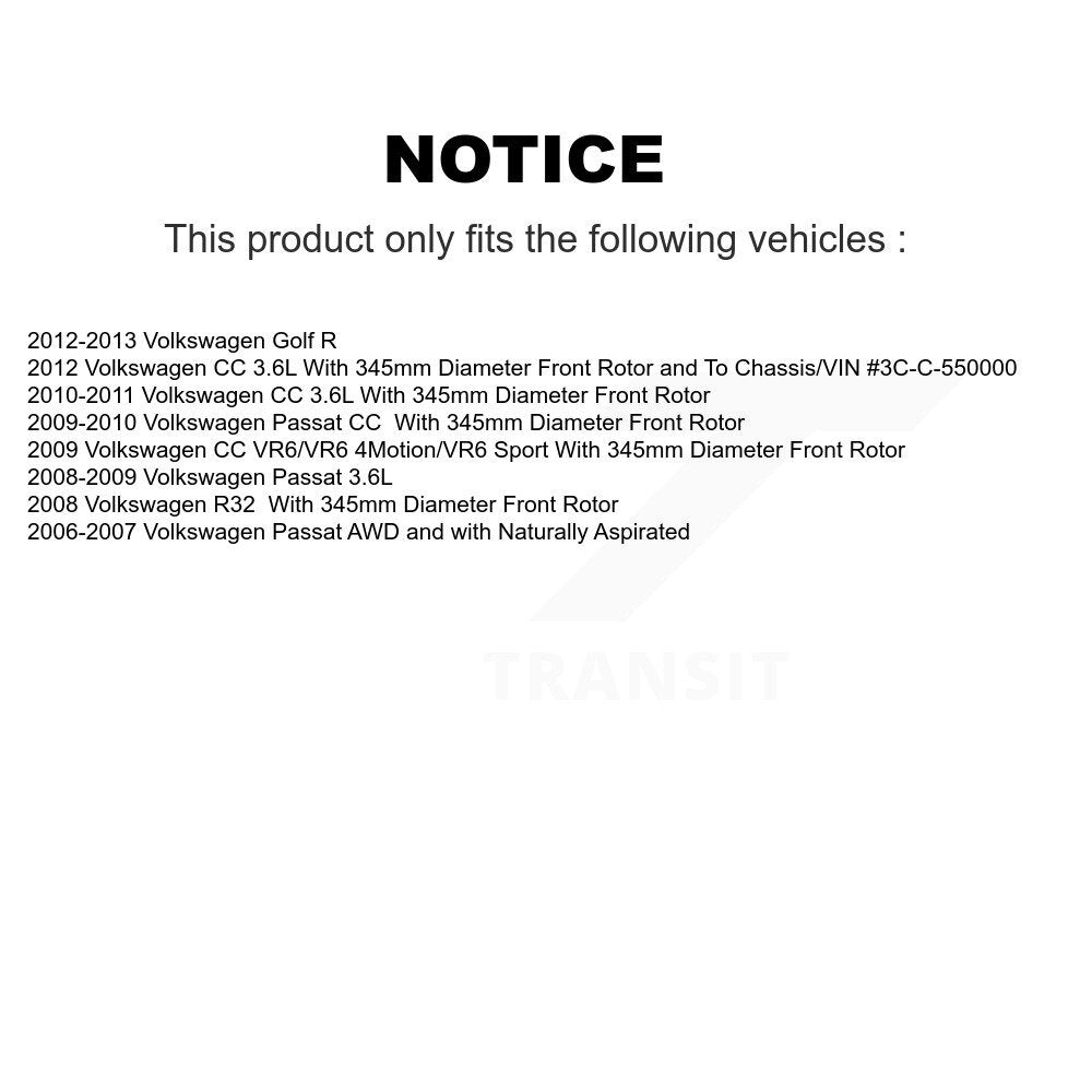 Disc Rotors and Semi-Metallic Brake Pads Kit-K8F-102844 - Kit.bestparts.ca Kit.bestparts.ca