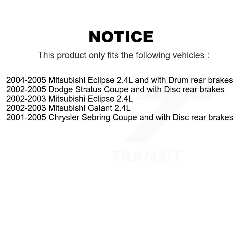 Disc Rotors and Semi-Metallic Brake Pads Kit-K8F-103328 - Kit.bestparts.ca Kit.bestparts.ca