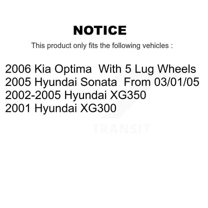 Disc Rotors and Semi-Metallic Brake Pads Kit-K8F-104816 - Kit.bestparts.ca