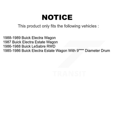 Brake Drum Kit-K8N-100058 - Kit.bestparts.ca