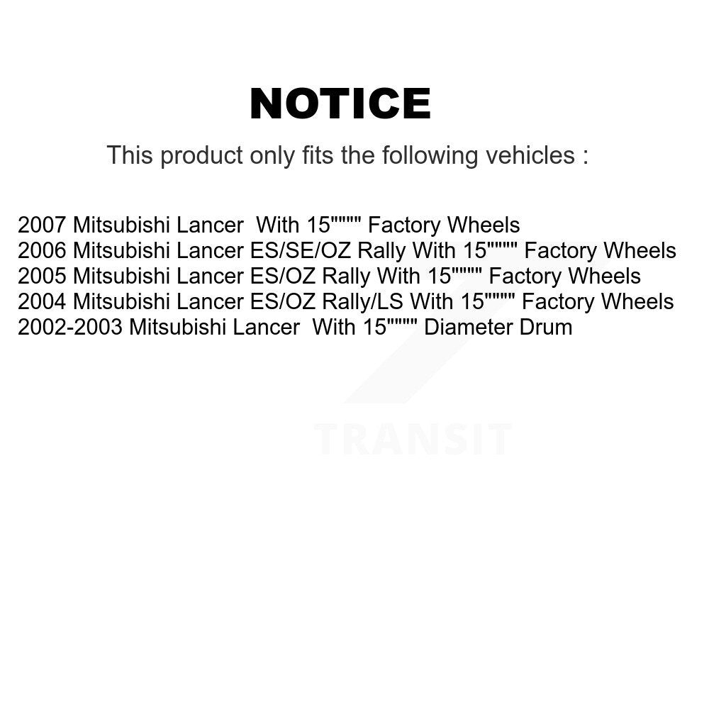 Brake Drum Kit-K8N-100165 - Kit.bestparts.ca