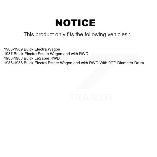 Brake Drum Kit-K8N-100271 - Kit.bestparts.ca