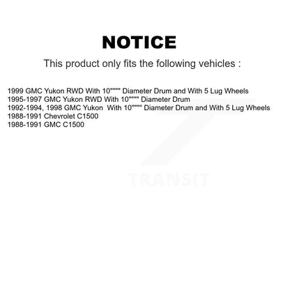 Brake Drum Kit-K8N-100286 - Kit.bestparts.ca
