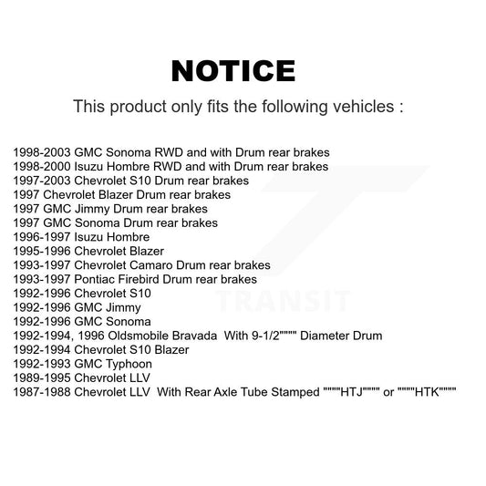 Brake Drum Kit-K8N-100287 - Kit.bestparts.ca