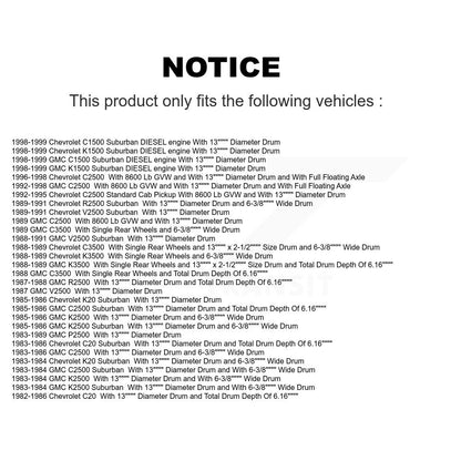 Brake Drum Kit-K8N-100299 - Kit.bestparts.ca